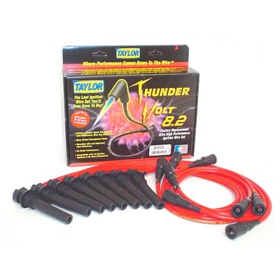Taylor ThunderVolt 8.2mm Red Spark Plug Wire Set 03-05 Hemi 5.7